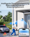 TMEZON 2 Way Audio Intercom System, Monitor with Doorbell, Unlocking with RFID Cards, Monitor or APP, Human Motion Detection, 2-Wire Doorphone